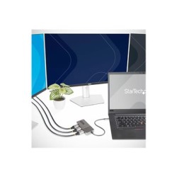 StarTech.com 3-Port USB-C MST Hub, USB Type-C to 3x HDMI Multi-Monitor Adapter for Laptop, Triple HDMI up to 4K 60Hz w/ DP 1.4