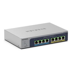 NETGEAR Smart MS108TUP - Přepínač - L3 Lite - inteligentní - 4 x 100/1000/2.5G (PoE++) + 4 x 100/1000/2.5G (PoE+) - desktop