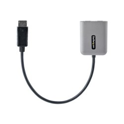 StarTech.com DP to Dual HDMI MST HUB, Dual HDMI 4K 60Hz, DisplayPort Multi Monitor Adapter with 1ft (30cm) Cable, DP 1.4 Multi