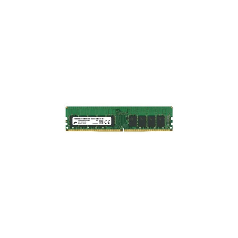 Crucial - DDR4 - modul - 16 GB - DIMM 288-pin - 3200 MHz / PC4-25600 - CL22 - 1.2 V - bez vyrovnávací pameti - ECC