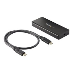StarTech.com USB-C 10Gbps M.2 NVMe PCIe SSD Enclosure, Rugged Aluminum External M.2 PCIe M-Key Case IP67 Rated, 1GB/s