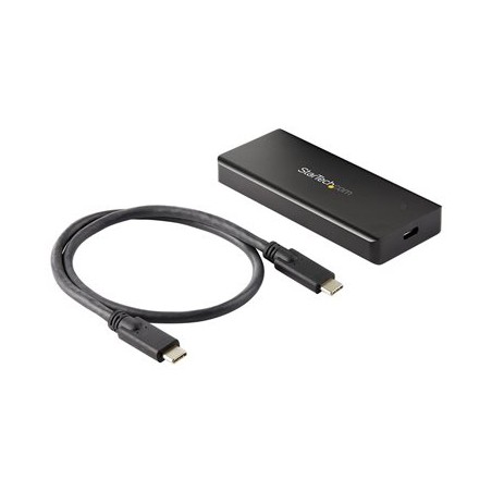 StarTech.com USB-C 10Gbps M.2 NVMe PCIe SSD Enclosure, Rugged Aluminum External M.2 PCIe M-Key Case IP67 Rated, 1GB/s