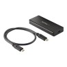 StarTech.com USB-C 10Gbps M.2 NVMe PCIe SSD Enclosure, Rugged Aluminum External M.2 PCIe M-Key Case IP67 Rated, 1GB/s