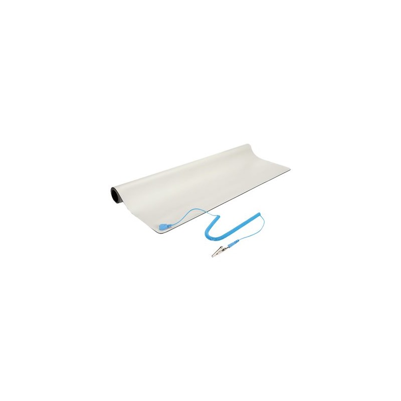 StarTech.com Anti-Static Mat - 25" x 27.5" Electrical Grounding Desk Pad - For Home or Work - Beige (M3013) - Desktop