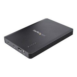StarTech.com 4 Bay Thunderbolt 3 NVMe Enclosure, For M.2 NVMe Solid State Drives, 1x DisplayPort Video & 2x TB3 Downstream