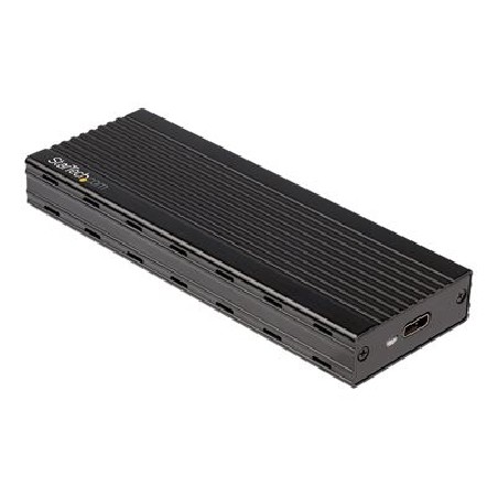 StarTech.com USB-C (10Gbps) to M.2 NVMe SSD Enclosure - Portable M.2 PCIe Aluminum Case - 1GB/s Read & Write - Mac & PC - Kryt