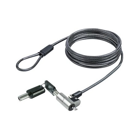 StarTech.com Nano Laptop Cable Lock, 6ft (2m), Anti-Theft Keyed Lock, Security Cable Locks Nano Slot Computers, For HP