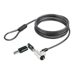 StarTech.com Laptop cable lock 6Ft Compatible With Noble Wedge Laptop Cable Lock, 6Ft (2m), Anti-Theft Keyed Lock, Security