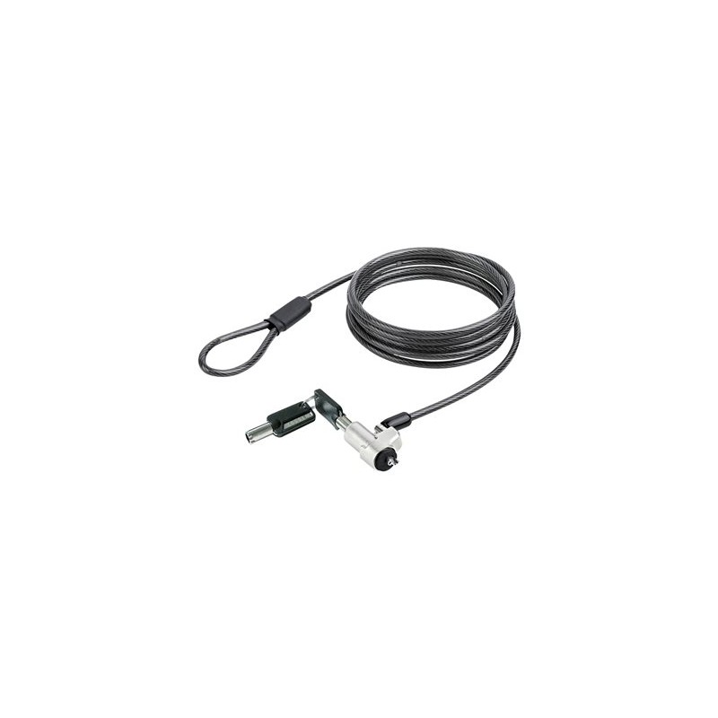 StarTech.com Laptop cable lock 6Ft Compatible With Noble Wedge Laptop Cable Lock, 6Ft (2m), Anti-Theft Keyed Lock, Security