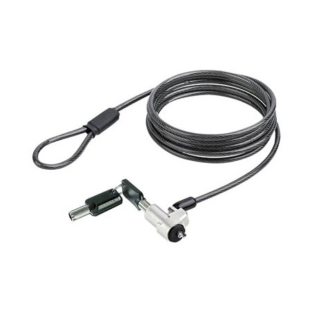 StarTech.com Laptop cable lock 6Ft Compatible With Noble Wedge Laptop Cable Lock, 6Ft (2m), Anti-Theft Keyed Lock, Security