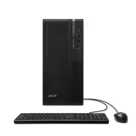 ACER PC Veriton VS2720G, i5-14400,8GB DDR5,512GB M.2 SSD,Wifi,DVD±RW,USB KB+mouse,W11P,300W,Black