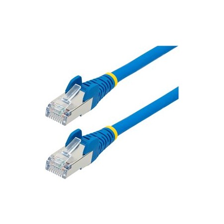 StarTech.com 2m CAT6a Ethernet Cable - Blue - Low Smoke Zero Halogen (LSZH) - 10GbE 500MHz 100W PoE++ Snagless RJ-45 w/Strain