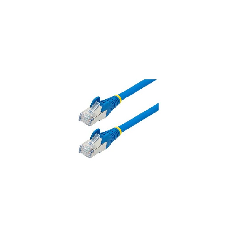 StarTech.com 3m CAT6a Ethernet Cable - Blue - Low Smoke Zero Halogen (LSZH) - 10GbE 500MHz 100W PoE++ Snagless RJ-45 w/Strain