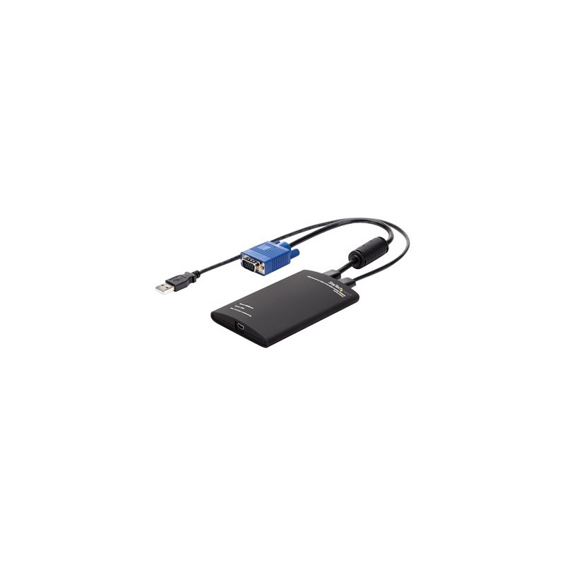 StarTech.com Crash Cart Adapter - 1920 x 1200 - Portable Laptop USB 2.0 to KVM Console (NOTECONS01) - Přepínač KVM - 1 x KVM