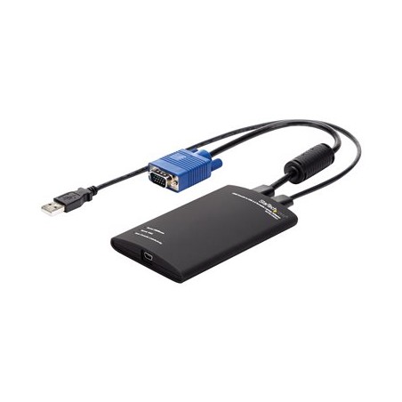 StarTech.com Crash Cart Adapter - 1920 x 1200 - Portable Laptop USB 2.0 to KVM Console (NOTECONS01) - Přepínač KVM - 1 x KVM