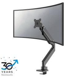 Neomounts NM-D775PLUS - Montážní sada - plný pohyb - pro Displej LCD - hliník - černá - velikost obrazovky: 10"-49" - upevnění