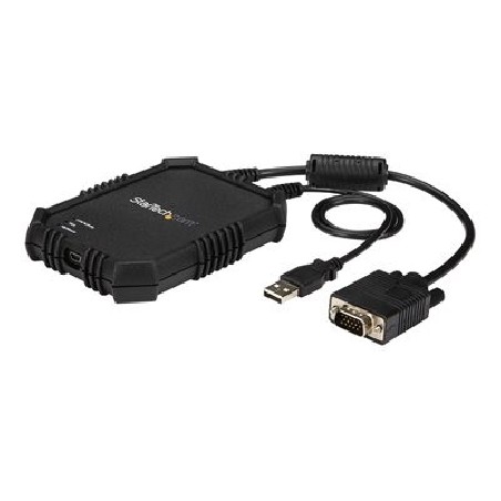 StarTech.com USB Crash Cart Adapter with File Transfer and Video Capture - Laptop to Server KVM Console - Portable & Rugged