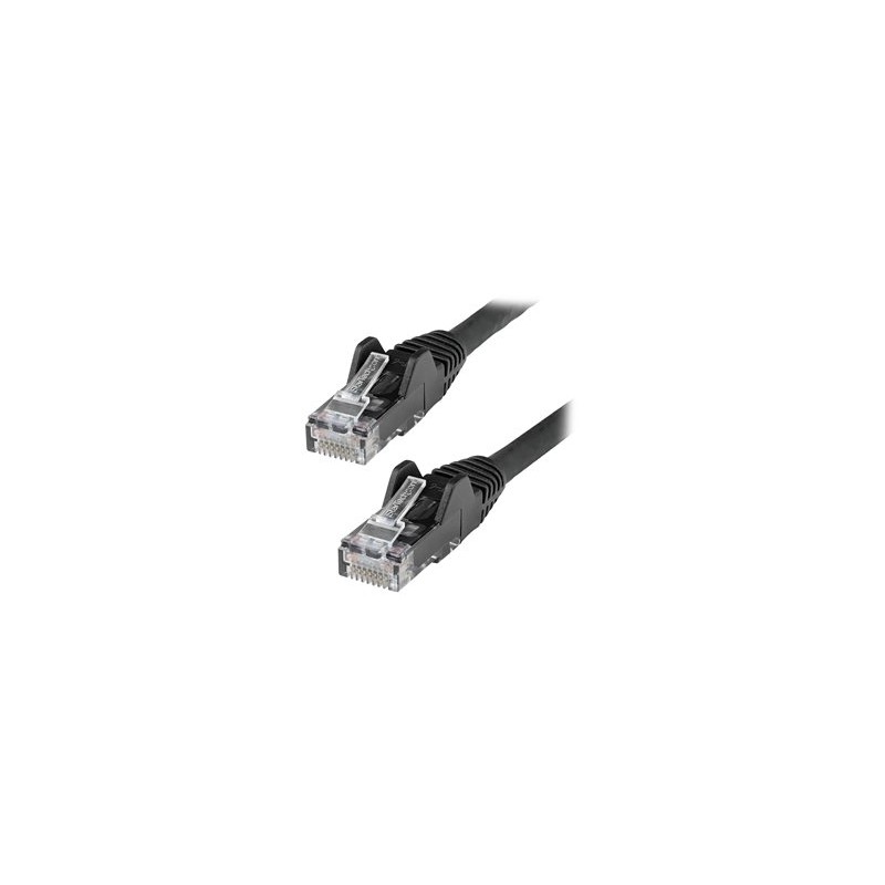 StarTech.com 1m LSZH CAT6 Ethernet Cable, 10 Gigabit Snagless RJ45 100W PoE Network Patch Cord with Strain Relief, CAT 6 10GbE