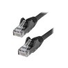 StarTech.com 1m LSZH CAT6 Ethernet Cable, 10 Gigabit Snagless RJ45 100W PoE Network Patch Cord with Strain Relief, CAT 6 10GbE