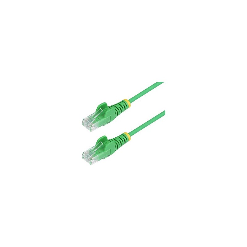 StarTech.com - Patch kabel - RJ-45 (M) do RJ-45 (M) - 25 cm - 3.6 mm - UTP - CAT 5/5e/6 - IEEE 802.3bt - neobsahuje halogen