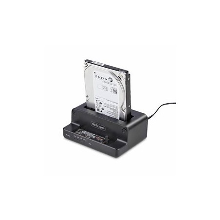 StarTech.com M.2 NVMe to 2.5/3.5" SATA Drive Duplicator, Dual Bay Cloner - Duplicátor pevných disku / SSD - 2 zásuvky (SATA-600