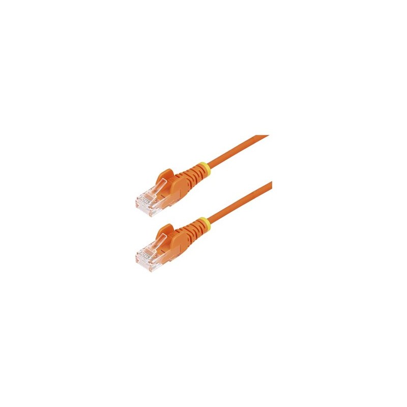 StarTech.com - Patch kabel - RJ-45 (M) do RJ-45 (M) - 25 cm - 3.6 mm - UTP - CAT 5/5e/6 - IEEE 802.3bt - neobsahuje halogen