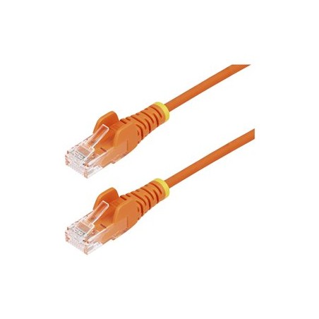 StarTech.com - Patch kabel - RJ-45 (M) do RJ-45 (M) - 25 cm - 3.6 mm - UTP - CAT 5/5e/6 - IEEE 802.3bt - neobsahuje halogen