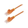 StarTech.com - Patch kabel - RJ-45 (M) do RJ-45 (M) - 25 cm - 3.6 mm - UTP - CAT 5/5e/6 - IEEE 802.3bt - neobsahuje halogen