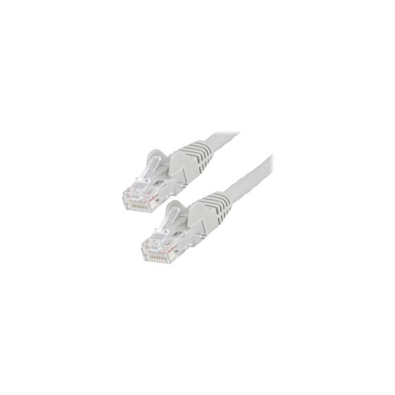 StarTech.com 15m LSZH CAT6 Ethernet Cable, 10 Gigabit Snagless RJ45 100W PoE Network Patch Cord with Strain Relief, CAT 6 10GbE