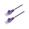 StarTech.com - Patch kabel - RJ-45 (M) do RJ-45 (M) - 25 cm - 3.6 mm - UTP - CAT 5/5e/6 - IEEE 802.3bt - neobsahuje halogen