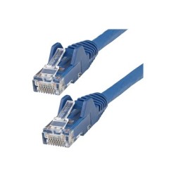 StarTech.com 3m LSZH CAT6 Ethernet Cable, 10 Gigabit Snagless RJ45 100W PoE Network Patch Cord with Strain Relief, CAT 6 10GbE