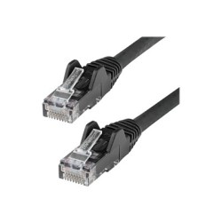 StarTech.com 50cm LSZH CAT6 Ethernet Cable, 10 Gigabit Snagless RJ45 100W PoE Network Patch Cord with Strain Relief, CAT 6