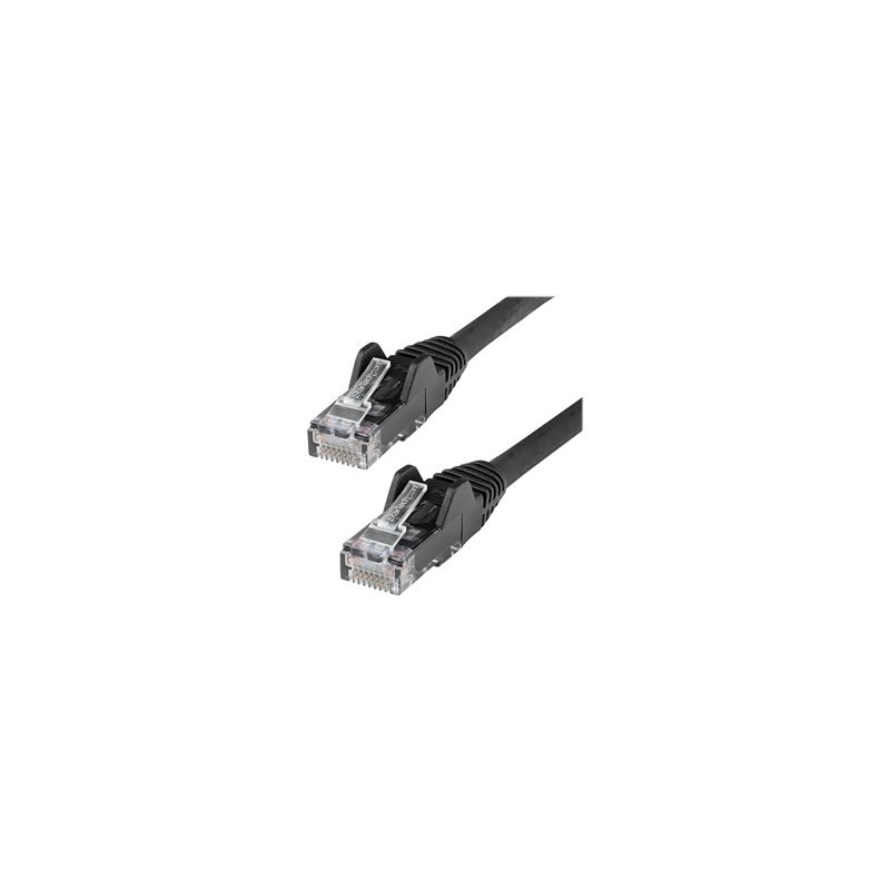 StarTech.com 50cm LSZH CAT6 Ethernet Cable, 10 Gigabit Snagless RJ45 100W PoE Network Patch Cord with Strain Relief, CAT 6