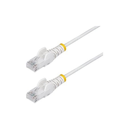 StarTech.com - Patch kabel - RJ-45 (M) do RJ-45 (M) - 25 cm - 3.6 mm - UTP - CAT 5/5e/6 - IEEE 802.3bt - neobsahuje halogen