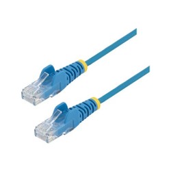 StarTech.com 1m Slim LSZH CAT6 Ethernet Cable, 10 Gigabit Snagless RJ45 100W PoE Patch Cord, CAT 6 10GbE UTP Network Cable