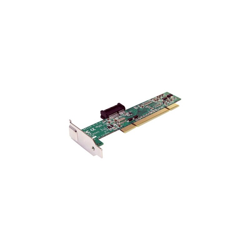 StarTech.com PCI to PCI Express Adapter Card - PCIe x1 (5V) to PCI (5V & 3.3V) slot adapter - Low Profile - PCI1PEX1 - PCIe x1