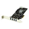 StarTech.com 4-Port USB 3.0 PCI Express Card Adapter - PCIe SuperSpeed USB 3.0 Expansion Card w/ 2 Dedicated 5Gbps Channels