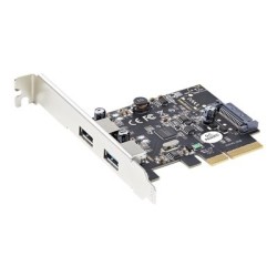 StarTech.com 2-Port USB PCIe Card 10Gbps/port - USB 3.1/3.2 Gen 2 Type-A PCI Express 3.0 x2 Host Controller Expansion Card