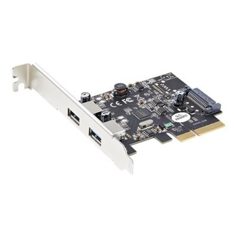 StarTech.com 2-Port USB PCIe Card 10Gbps/port - USB 3.1/3.2 Gen 2 Type-A PCI Express 3.0 x2 Host Controller Expansion Card