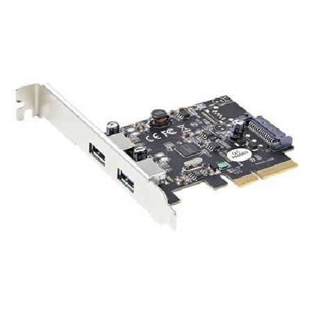 StarTech.com 2-Port USB PCIe Card 10Gbps/port - USB 3.1/3.2 Gen 2 Type-A PCI Express 3.0 x2 Host Controller Expansion Card