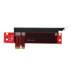 StarTech.com PCI Express X1 to X16 Low Profile Slot Extension Adapter - PCIe x1 to x16 Adapter (PEX1TO162) - PCIe x1 to PCIe