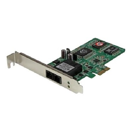 StarTech.com PCI Express Gigabit Ethernet Multimode SC Fiber Network Card - Síťový adaptér - PCI Express x1 - 1000Base-FX