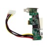 StarTech.com PCI Express to PCI Adapter Card - PCIe to PCI Converter Adapter with Low Profile / Half-Height Bracket (PEX1PCI1)