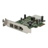 StarTech.com 3 Port 2b 1a Low Profile 1394 PCI Express FireWire Card Adapter - Adaptér firewire - PCI Express x1 nízký profil