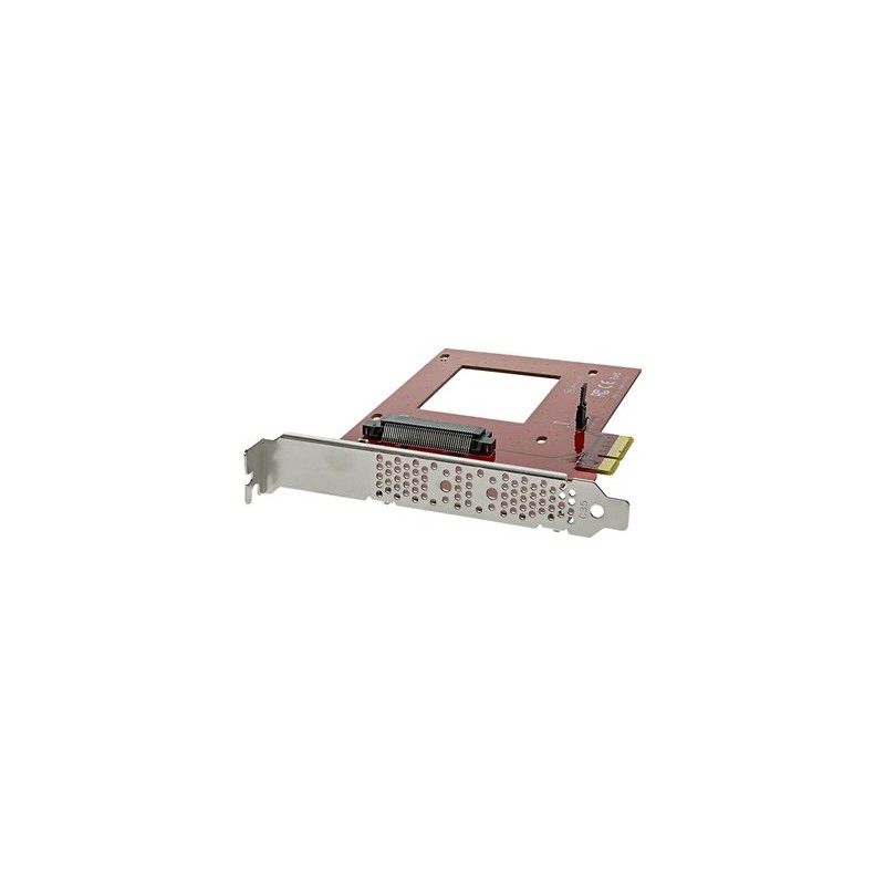 StarTech.com U.2 to PCIe Adapter - x4 PCIe - For 2.5" U.2 NVMe SSD - SFF-8639 PCIe Adapter - U.2 SSD - PCIe SSD - U.2 drive
