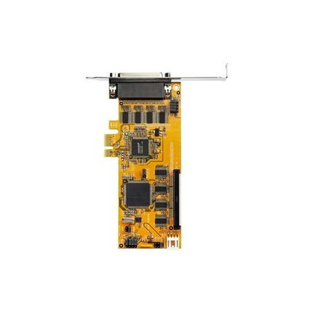StarTech.com 8-Port PCI Express RS232 Serial Adapter Card, PCIe RS232 Serial Card, 16C1050 UART, Low Profile Serial DB9