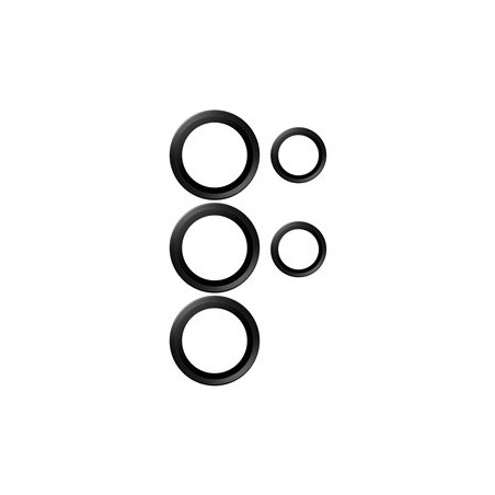 PanzerGlass Hoops - Chránič na objektiv pro mobilní telefon - keramika - pro Samsung Galaxy S25 Ultra