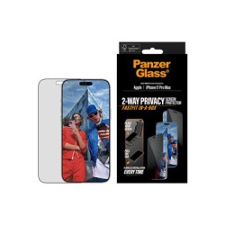 PanzerGlass - Ochrana obrazovky pro mobilní telefon - ultraširoká velikost s FASTFIT IN-A-BOX - sklo - s bezpecnostním filtrem