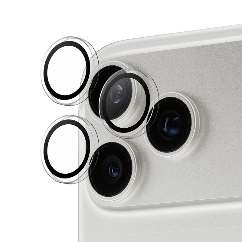 PanzerGlass Hoops - Chránic na objektiv pro mobilní telefon - pruhledná - pro Apple iPhone 17 Pro, 17 Pro Max