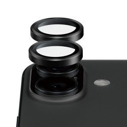 PanzerGlass Hoops Ceramic II - Chránic na objektiv pro mobilní telefon - cerná - pro Apple iPhone 16, 16 Plus, 17